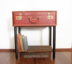 Suitcase End Table Vintage Suitcase Table Suitcase Table Home Diy