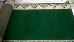 Harga Karpet Masjid Hijau Polos Terbaru 2020