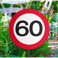 Bilder zum thema mit 60 geburtstag bilder zum ausdrucken geburtstagseinladungen zum ausdrucken. 1 Gartenschild Mit Stiel 60 Geburtstag Motiv Verkehrsschild D 26 Cm Eur 5 79 Picclick De