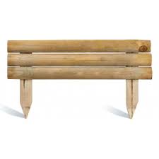 En bois, en béton, en métal, etc. Bordure De Jardin En Bois A Planter 55 X 2 5 X 30 Cm