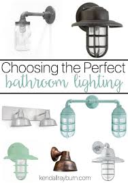 Choosing The Perfect Bathroom Lighting Rustic Bathroom Lighting Bathroom Lighting Bathroom Lighting Design