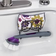 3431 Sponge Dish Brush Holder Drain Away Water From Your Sponge And Clea Kitchen Sink Organization Kitchen Window Treatments Diy Princess House