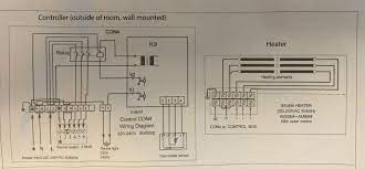 The circuit diagram for this design can be seen below: Help With Sauna Heater Wiring Diagram Home Improvement Stack Exchange