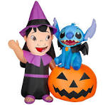 Gemmy Lilo & Stitch inflable de Halloween, 6 pies de alto