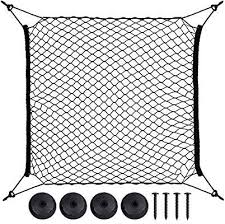 Zacro Arriere De Voiture Cargo Net 70 70 Cm Avec 4 Crochets Filet De Coffre De Voiture Universel Avec 4 Boutons Ronds De Rech Vw T5 Camper Makeover Multivan