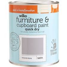 Wilko Mineral Stone Quick Dry Satin Furniture And Cupboard Paint 750ml Wilko Kitchen Cupboards Paint Wilko Best Paint For Kitchen
