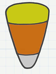 Free Svg Dxf Candy Corn Candy Corn Svg Shapes Silhouette Fonts