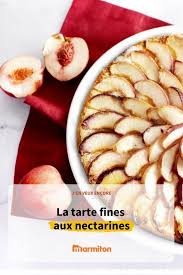 Tarte Fine Aux Nectarines Recette Recettes De Cuisine Tarte Fine Recettes De Boissons