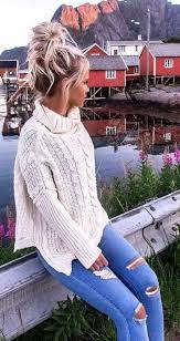30 Comfy Winter Skinny Jeans Outfits Ideas That Suitable For You Winter Fashion Outfits Bun Outfit Fashion