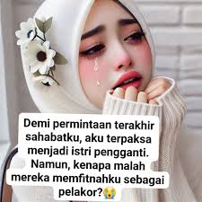 Cinta Istri Pengganti 1 "Apa? Kamu mau aku yang nikah buat gantiin kamu?"  pekikku dengan suara tertahan, saking kagetnya. Aku sampai mengulangi apa  yang barusan dikatakan Sandra. "Iya, Ris. Please mau, ya?"