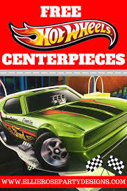 The official facebook page of hot wheels, your source for the hottest cars since '68. Free Hot Wheels Centerpiece Birthday Party Ideas Tutorials Included Ellierosepartydesigns Com