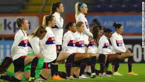 (cnn) five women's soccer teams took a knee ahead of their opening matches at the 2020 summer games. Uswnt Wore Black Lives Matter On Uniforms In Statement To Affirm Human Decency Cnn