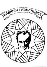 29 Ekim Cumhuriyet Bayrami Etkinlik Kalibi Okuloncesitr Preschool Boyama Sayfalari Ekim Sanat Merkezi Okul Oncesi