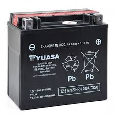 12 ah (c20) design life: Motorradbatterien Yuasa Ytx14l Bs 12v 12ah