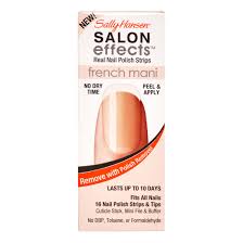 Sally Hansen Salon Effects French Mani Nail Polish Strips Excusez