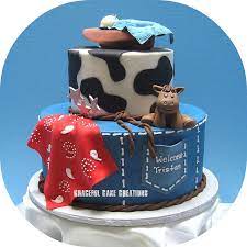 Cowboy Baby Shower Cake Baby Shower Cakes Cowboy Baby Shower Shower Cakes