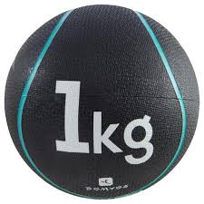 Pilates Toning Weighted Medicine Ball 1 Kg