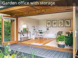 You've come to the right place — our round up of the best home offices for your outdoor space has something for as more and more of us work from home, garden office ideas are invaluable. Garden Room With Storage Area Crown Pavilions