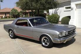 Image result for Silver Frost 1966 Mustang