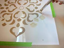 What kind of paint do you use for wall stencils. How To Stencil A Focal Wall Hgtv