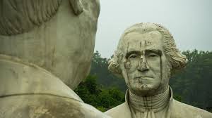 How 43 Giant, Crumbling Presidential Heads Ended Up in a Virginia Field