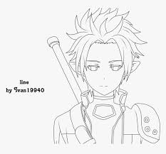 It includes the alicization arc  and. Sensational Kirito And Asuna Coloring Pages By Lineart Hd Png Download Kindpng