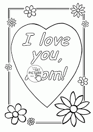 I Love You Mom Mother S Day Coloring Page For Kids Coloring Pages Printables Free Wuppsy Mom Coloring Pages Mothers Day Coloring Pages Mother S Day Colors
