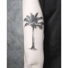 Back Bicep Tattoo Palm Tree Tree Tattoo Arm Palm Tattoos Tree Tattoo Bicep