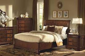 You can choose from simple sets with just a bed and dresser, or sets that come with a bed, dresser, nightstand and additional chest. Sheridan Sleigh Bed Dresser Mirror In Brown Queen Mor Furniture