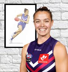 Pin On Aflw Player Portraits
