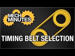 Timing Belts Pulleys Pt 1 Belt Selection Mech Minutes Misumi Usa