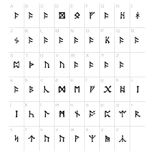 They are based on the dwarfs of germanic myths: Free Tolkien Dwarf Runes Font Download At Fontriver Com Ideias De Letras Terra Media Tolkien