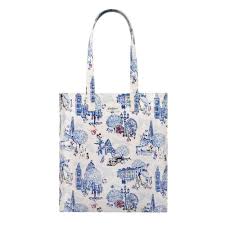Túi đeo vai/Shiny Bookbag With Gusset - 30 Years London Toile – Cath  Kidston VN