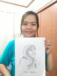 This legendary woman was the founder of the missionaries charity which is a religious congregation based on roman catholic beliefs. My First Portrait Drawing Mother Teresa Steemkr
