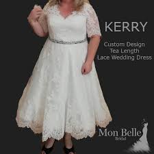In excellent condition very well kept and looked after. Kerry Tea Length Wedding Dress With Sleeves Mon Belle Bridal