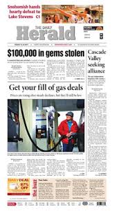 Everett Daily Herald, February 20, 2015 by Sound Publishing