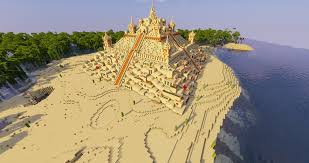 This is more of a medieval castle tutorial. Minecraft Sand Temple Album On Imgur
