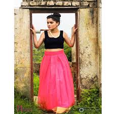 Check how i style a pleated skirt with a blouse for spring summer 2021 to see the best outfits with a pleated skirt and a blouse. Embroidered Sleeveless Peach Box Pleat Skirt With Blue Velvet Blouse Rs 10000 Piece Id 14035901330