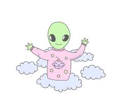 Alien Tumblr Png Google Search Cute Alien Alien Art Tumblr Png