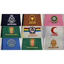 Mengetahui da dalam organisasi polis. Bendera Kadet Unit Berunifrom Shopee Malaysia