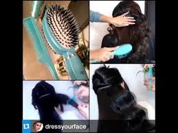 The magnesium infused aerated barrel & completely closed cap heats up quickly and provides a second source of heat that supports quick drying. Leyla Milani Hair Miracle Brush Big Tease Comb In Action Video By Dressyourface Youtube