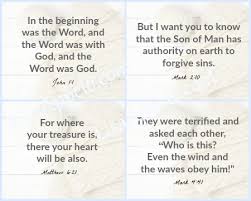 As well, you'll get the most out of the scriptures by studying them. Free Printable Scripture Cards True And Faithful