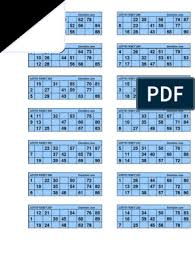 If you have microsoft excel, you can also generate your own personalized printable bingo cards with our free bingo card generator program. Lal Housie Tickets Pdf Free 23l Showing 1 1 Of 1