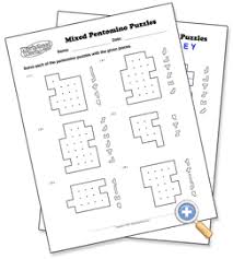 Mixed Puzzles Worksheetworks Com Maths Puzzles Logic And Critical Thinking Teaching Math