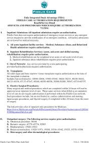 The member portal gives you access to your fidelis care account 24 hours a day, seven days a week. Fida Fidelis Care Authorization Requirements Pdf Free Download