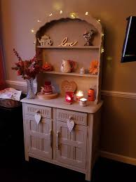 Dutch Dresser Painted With Ronseal Colour Pebble Shabby Chic Dresser Painted Furniture Narrow Dresser