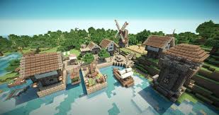 The homes in villages can be a good starting point or example for how to build a simple minecraft house. Cute Minecraft Town Ideas Novocom Top