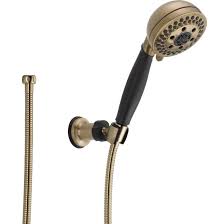 Delta h2okinetic™ in2ition® hand showers. 55445 Ss Delta Universal Showering Components Handheld Shower Head With H2okinetic Technology Reviews Wayfair
