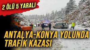 Konya'da bir otomobil bariyerlere çarptı. Antalya Konya Yolunda Trafik Kazasi Lider Gazete Antalya Haber Ve Antalya Spor Son Dakika Haberleri