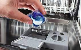 Dishes cleaned in a dishwasher should be fresh & sparkling after every cycle. Is There Some Practical Reason That Dishwashing Detergent Pods Are Made The Way They Are With Different Sections Containing Different Colored Liquids Plus A Powder Section Or Is It Just A Marketing